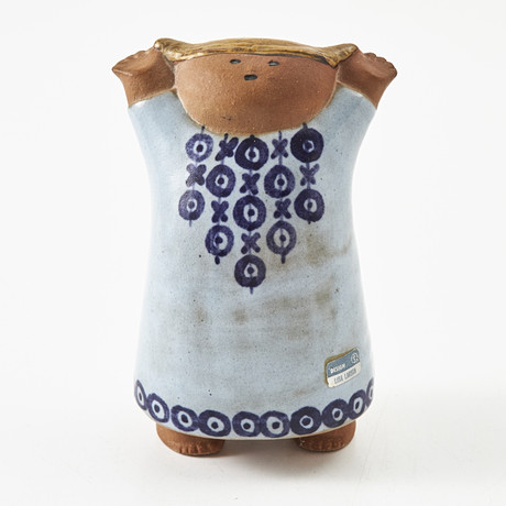 ÅKE HOLM. “Susanna in the bath”, terracotta, signed. Ceramics