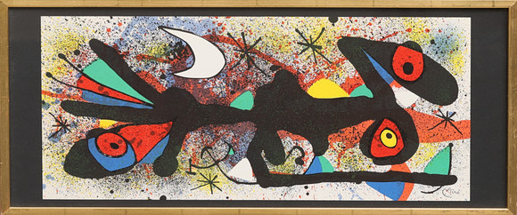 CHARLES-ÉDOUARD JEANNERET (LE CORBUSIER). “Art”, lithograph in
