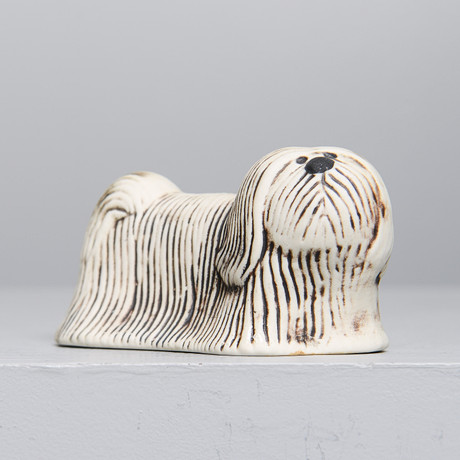 LEA STEIN, b. 1936, Brooch “Ric the Terrier” dog pin, 1968-1980