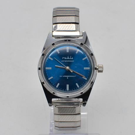 ASKANIA HEINKEL AUTOMATIC, MEN'S WRISTWATCH MADE OF POLISHED