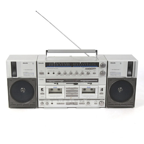 CASSETTE TAPE PLAYER / RECORDER, teak veneer, AKAI GXC-40D, 1970s