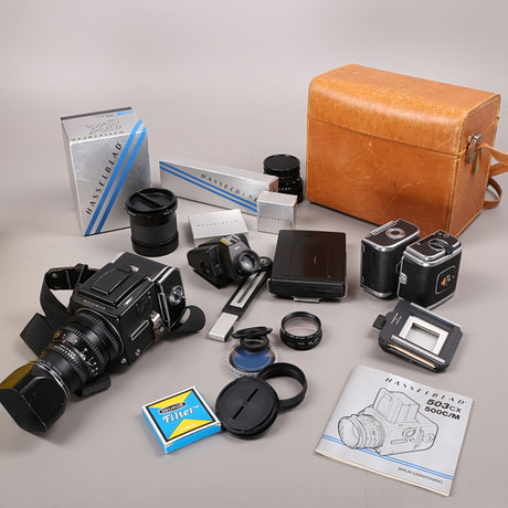 PROJECTOR, Hasselblad PCP 80 with accessories. Miscellaneous