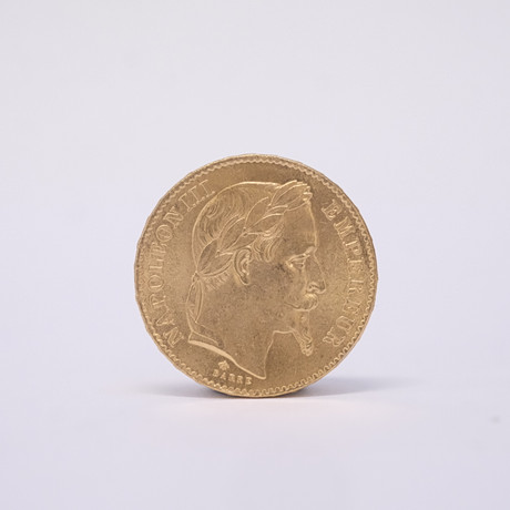 A JAPANESE GOLD KOBAN COIN MANEN ERA (1860-1867). Coins, Medals