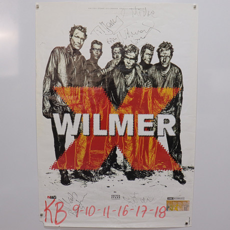 FRANK KOZIK (USA 1962-2023). Concert poster, screen print