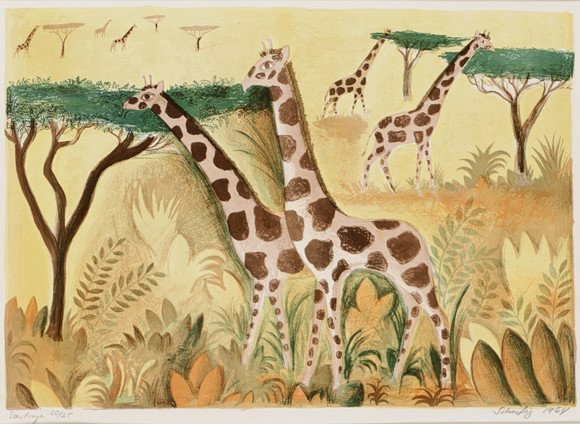 LISA LARSON. Giraffe, stoneware, from the series 