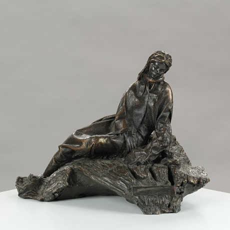 SAEGUSA SOTARO. Bronze sculpture, sheep, Japan. Asiatica - Auctionet