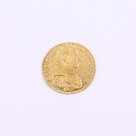 GULDMYNT, Dukat, 1712, Karl XII, Sverige.