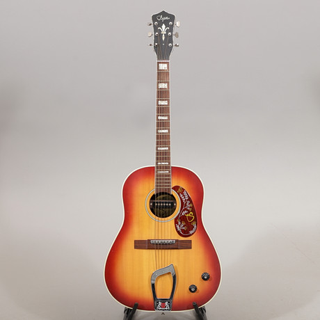 GUITAR, semi-acoustic, Cort EVL A6 BKS. Collectables - Musical