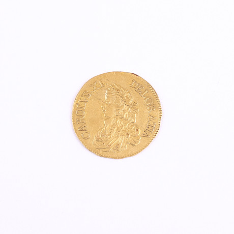 GULDMYNT, Dukat, Karl XI (1660-1697), Sverige, 1666.