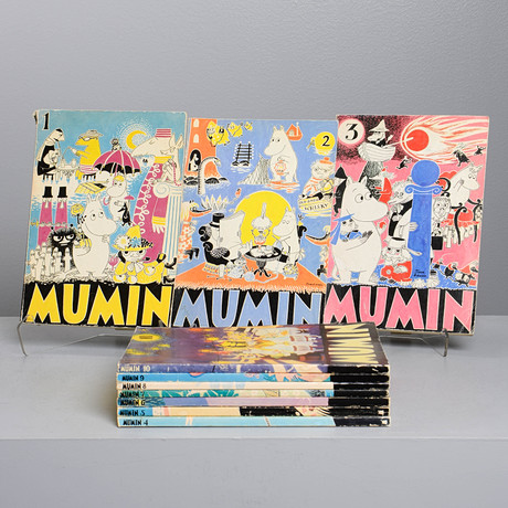 TOVE JANSSON. DEN STORA BOKEN OM MUMIN. Böcker, Kartor