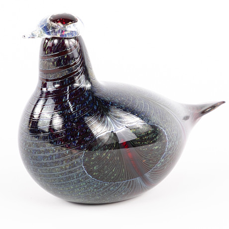OIVA TOIKKA. Iittala glass bird, Beach Kiwi from the 
