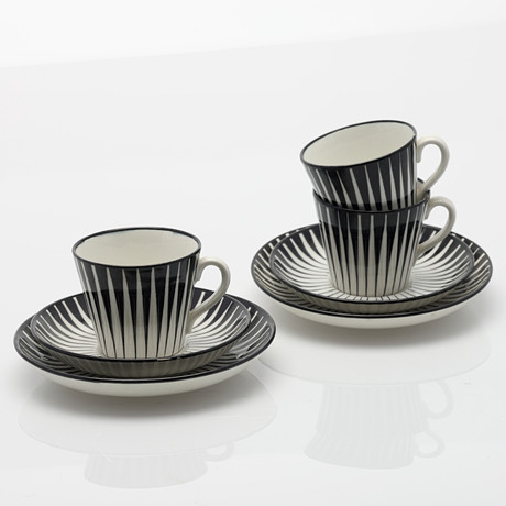 TAISTO KAASINEN, zebra, keramikfigur, Arabia. Keramik & Porslin