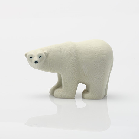 KNUD KYHN. A polar bear figurine, model 1137, Royal Copenhagen