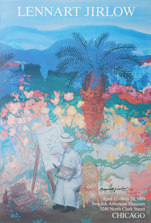 AFTER FERNANDO BOTERO. Il bagno 1989, exhibition poster. Art