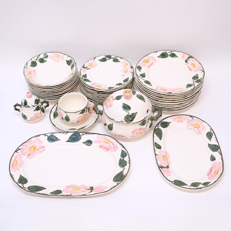 SERVISDELAR, "WILD ROSE", VILLEROY & BOSCH, 38 DELAR.