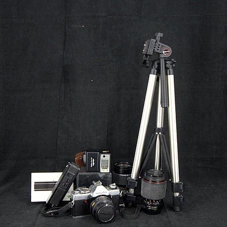 CAMERA WITH FLASH, Minox 35 GT. FC 35 PCS. 20th century. Photo