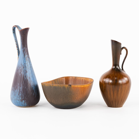 A Collection CERAMK, 2 parts, Rörstrand, Gunnar Nylund and Carl