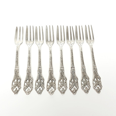 CHRISTOPH WIDMANN, CLASSIC, CAKE FORKS, SILVER PLATED, 90S EDITION