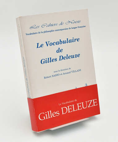 Le vocabulaire de Gilles Deleuze /2004. på auktion hos Connoisseur Bokauktioner