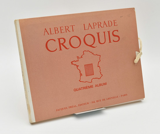 CROQUIS Quatrieme Album, Region Du Centre / Laprade, Albert. på auktion hos Connoisseur Bokauktioner