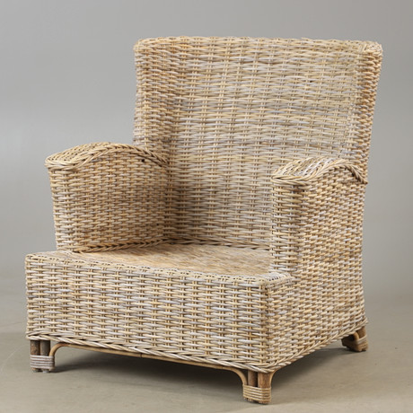 CHAIRS, 6 pcs, rattan/metal, 