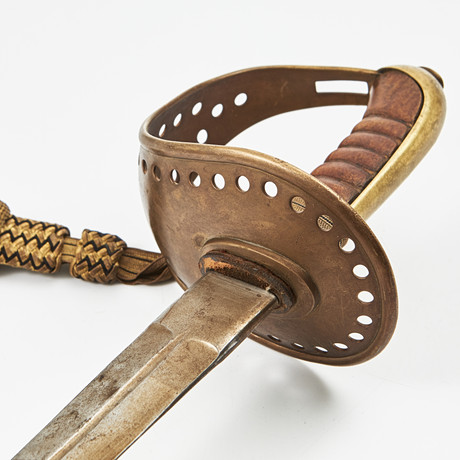 SABEL, svensk, kavalleriet, för manskap, m/1893, E. Svalling, Eskilstuna. på auktion hos Stockholms Auktionsverk Magasin 5