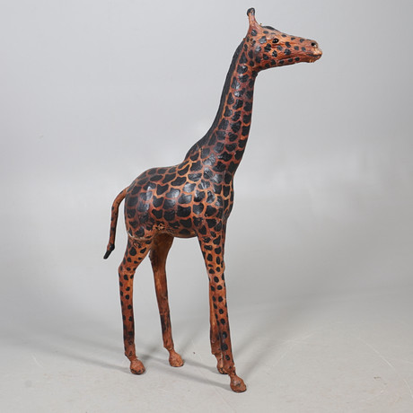LISA LARSON. A stoneware figurine, “Giraffe”, from the series