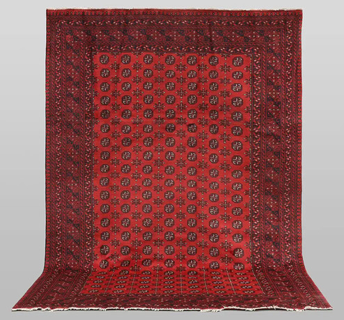 ORIENTMATTA. Afghan, 293 x 198 cm. på auktion hos Gomér & Andersson Norrköping