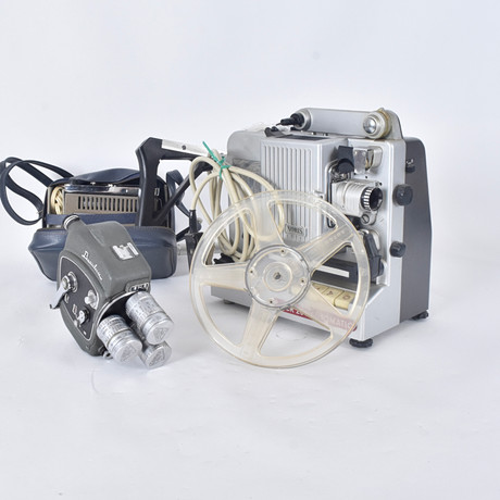 FILM CAMERA, Cinemax-8 Triauto, Japan, 1960s. Photo, Cameras