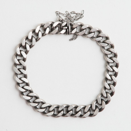 ARMBAND, pansarlänk, SILVER, 40 gram. på auktion hos Auktionshuset Thelin & Johansson