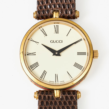 GUCCI, quartz wristwatch, cal. ETA 978.002, gold plated, 1990s