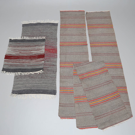 INGEGERD SILOW. Rollteppich, signiert IS, 202 x 137 cm. Teppiche & Textilien - Teppiche