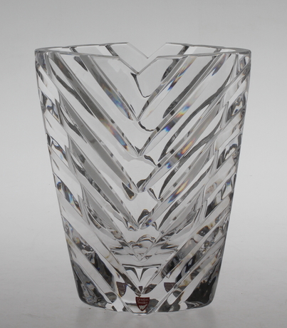 VAS, glas, Gunnar Cyrén, Orrefors, signerad.