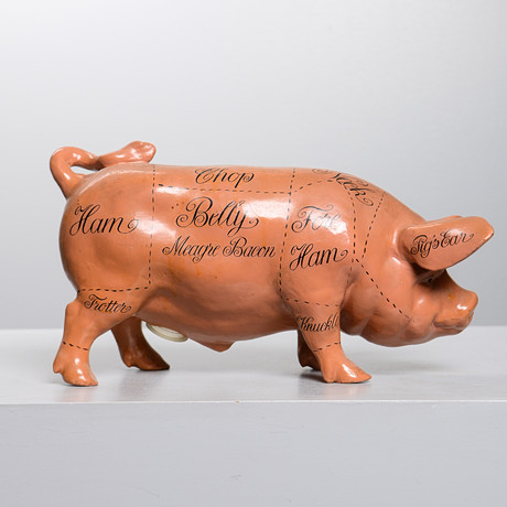 LISA LARSON. A Gunnar Sträng stoneware piggy bank, Gustavsberg