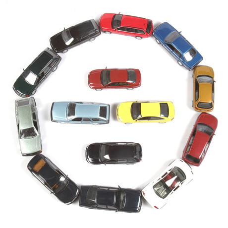 MODELLBILAR, 14 st, metall/resin, Audi, olika tillverkare & modeller, skala 1:43.