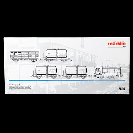 MÄRKLIN H0 TRAIN KIT 2905 ORIGINAL CARTON. Toys - Auctionet