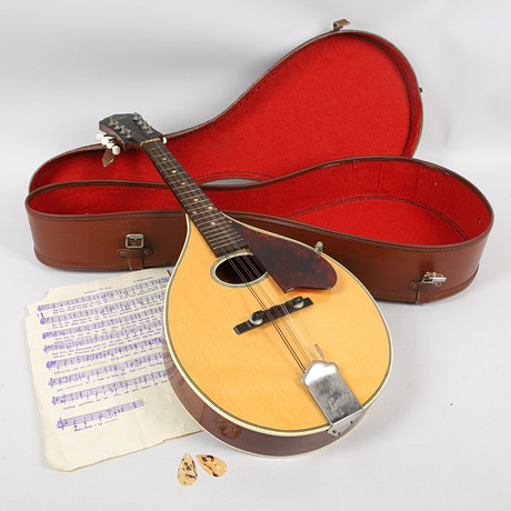 MANDOLIN, Giuseppe Puglisi Reale & Figli, Catania, Sicily, 1917
