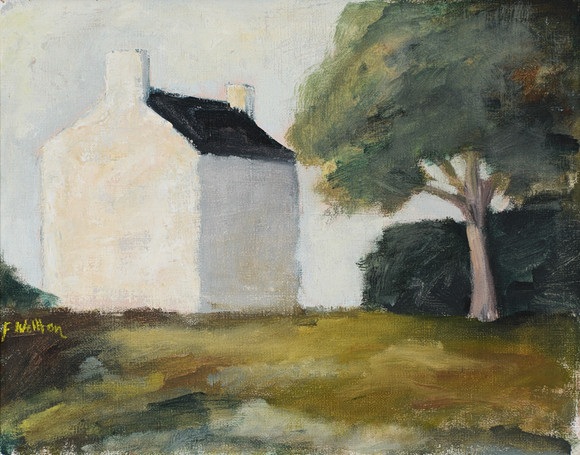 FREDERIC WELLTON. "Höst, Bretagne", olja på duk, signerad. på auktion hos Formstad Auktioner