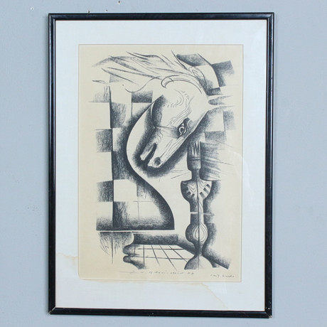WARREN KIMBLE. 'Noah's Ark', Printmaking. Art - Engravings