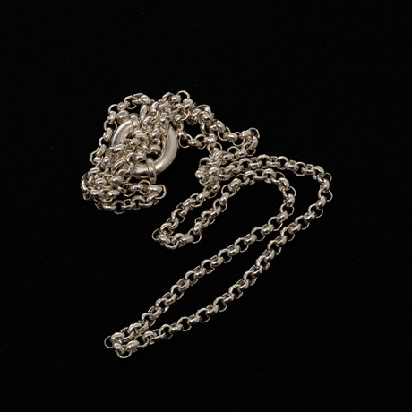 COLLIER, Ärtlänk, Sterlingsilver. på auktion hos Garpenhus Auktioner