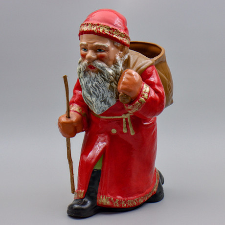 GNOME. Painted ceramic. Likely Germany, 19th/20th century. Marked