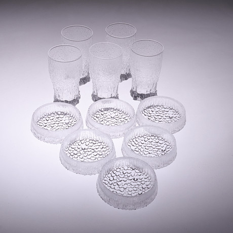 SERVISDELAR, 6+5, Iittala, Finland. på auktion hos Gomér & Andersson Linköping