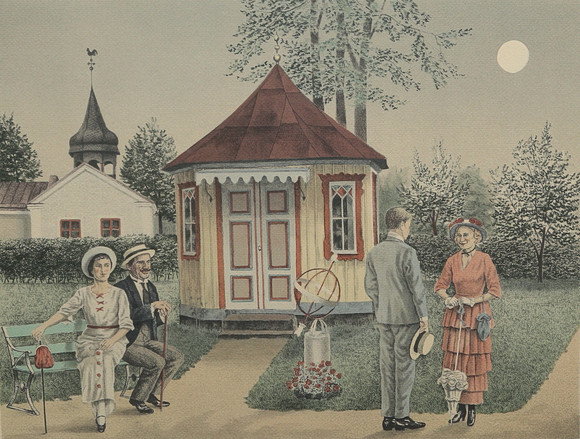 REINHOLD LJUNGGREN. litografi, signerad och numrerad. på auktion hos Gomér & Andersson Linköping