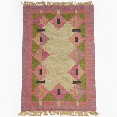 MATTA, röllakan, Sverige, 1900-tal, ca 207 x 136 cm. på auktion hos Crafoord Auktioner Stockholm