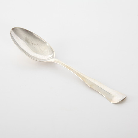 SILVERSKED 1700-tal, med åldermansranka. på auktion hos Auktionsverket Engelholm