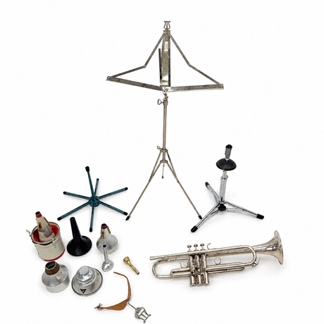 TRUMPET, Super de luxe, Hüttl, Germany. Collectables - Musical