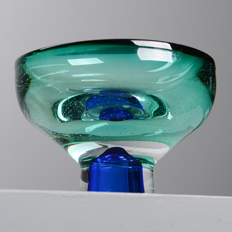 MONICA BACKSTRÖM. BOWL ON FOOT glass 
