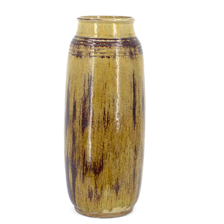 SVEN HOFVERBERG. Vase, oxblood glazed ceramic, signed, 1975