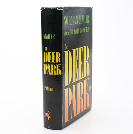 NORMAN MAILERS TREDJE BOK THE DEER PARK I FÖRSTA UPPLAGAN 1955. på auktion hos Crafoord Auktioner Lund