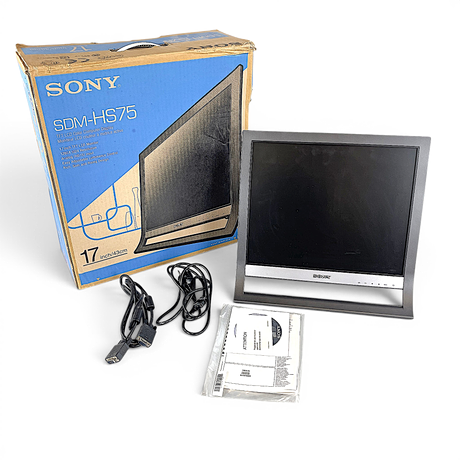 SONY DATASKÄRM, SDM-HS75 17" LCD Coller.